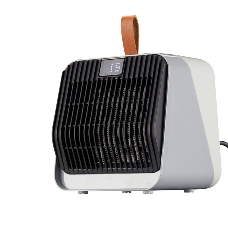 Digital PTC heater with PU handle with composable color 2000W - Image 2